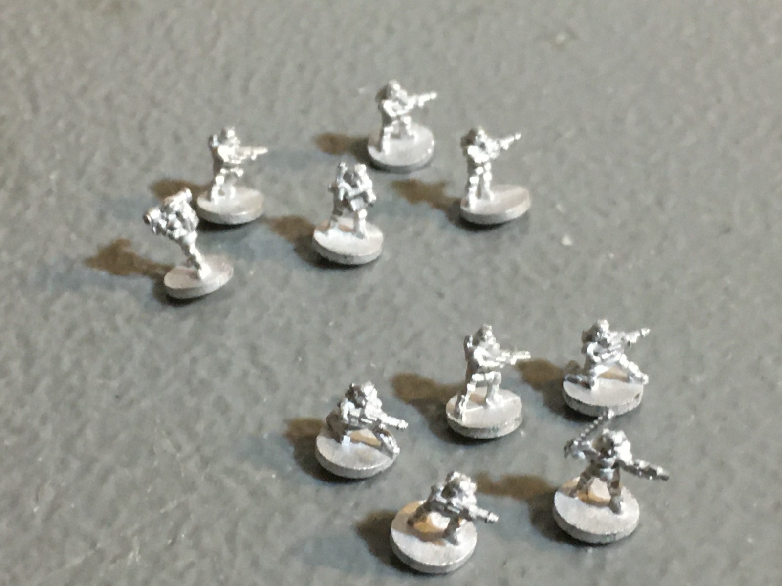 A33300 WARHAMMER EPIC 40K IMPERIAL GUARD IG METAL STORMTROOPER 10 PC RARE GW
