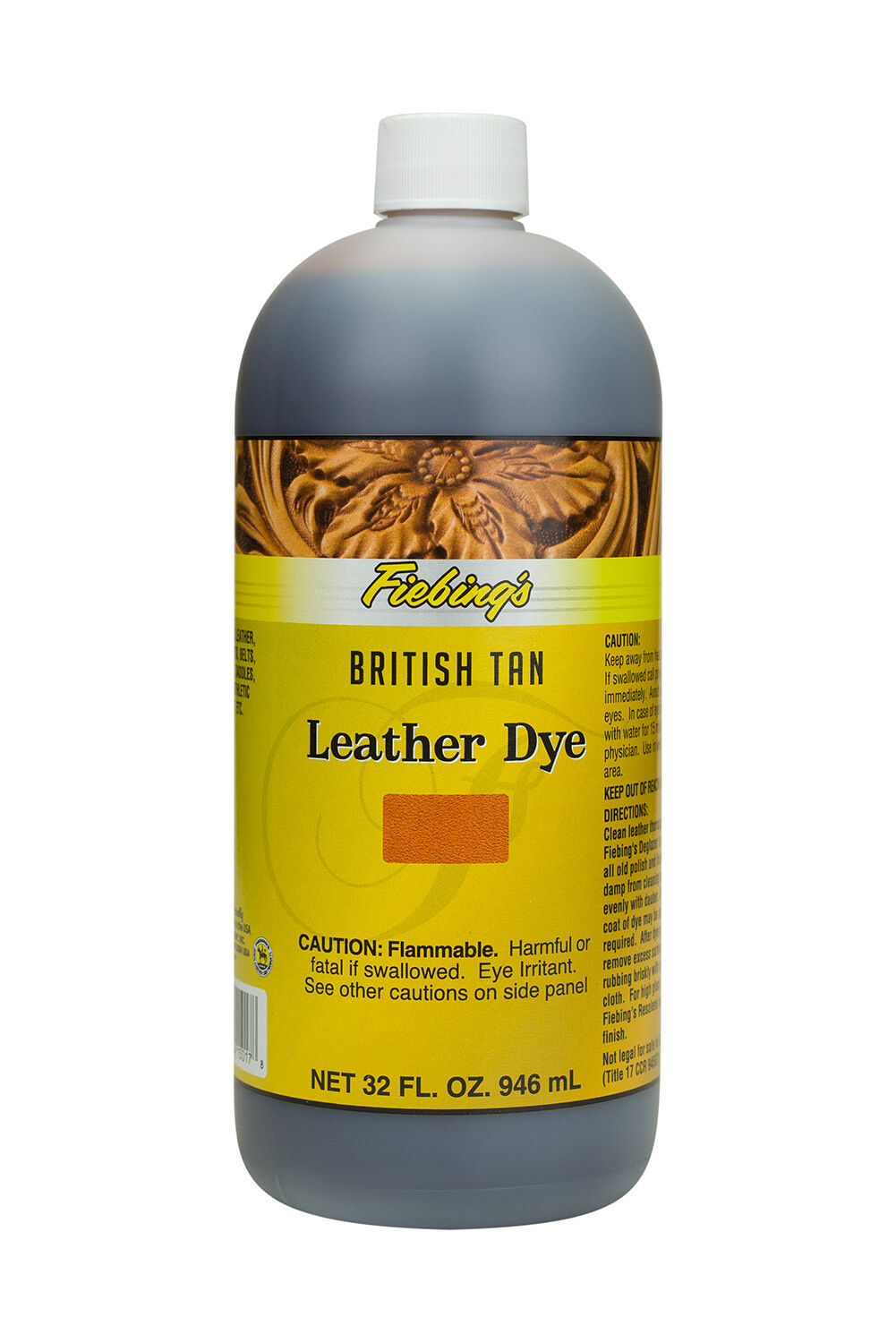 Fiebing's Alcohol Based Penetrating Leather Dye 28 Different Colors 32oz Bottle