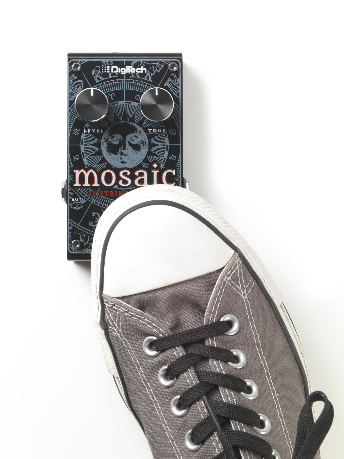 Digitech Mosaic Polyphonic 12-String Pitch Shift True Bypass Guitar Effect Pedal
