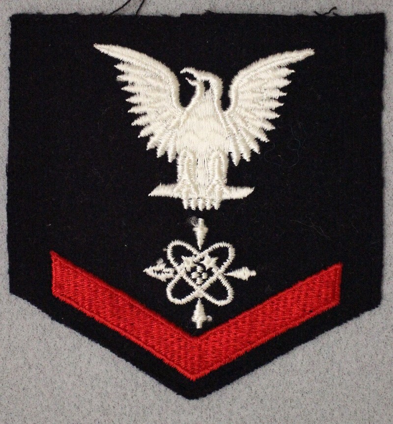 USN Navy Rate 553: PO3 Data Systems Technician - navy blue