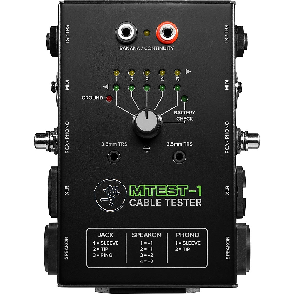 Mackie MTest-1 Cable Tester