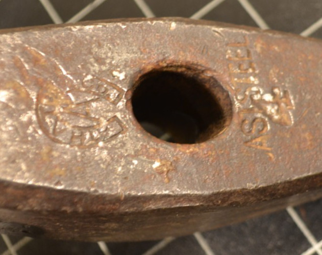 ATHA - 4# - DRILLING HAMMER HEAD - NICE MARKINGS - VERY GOOD CONDITION