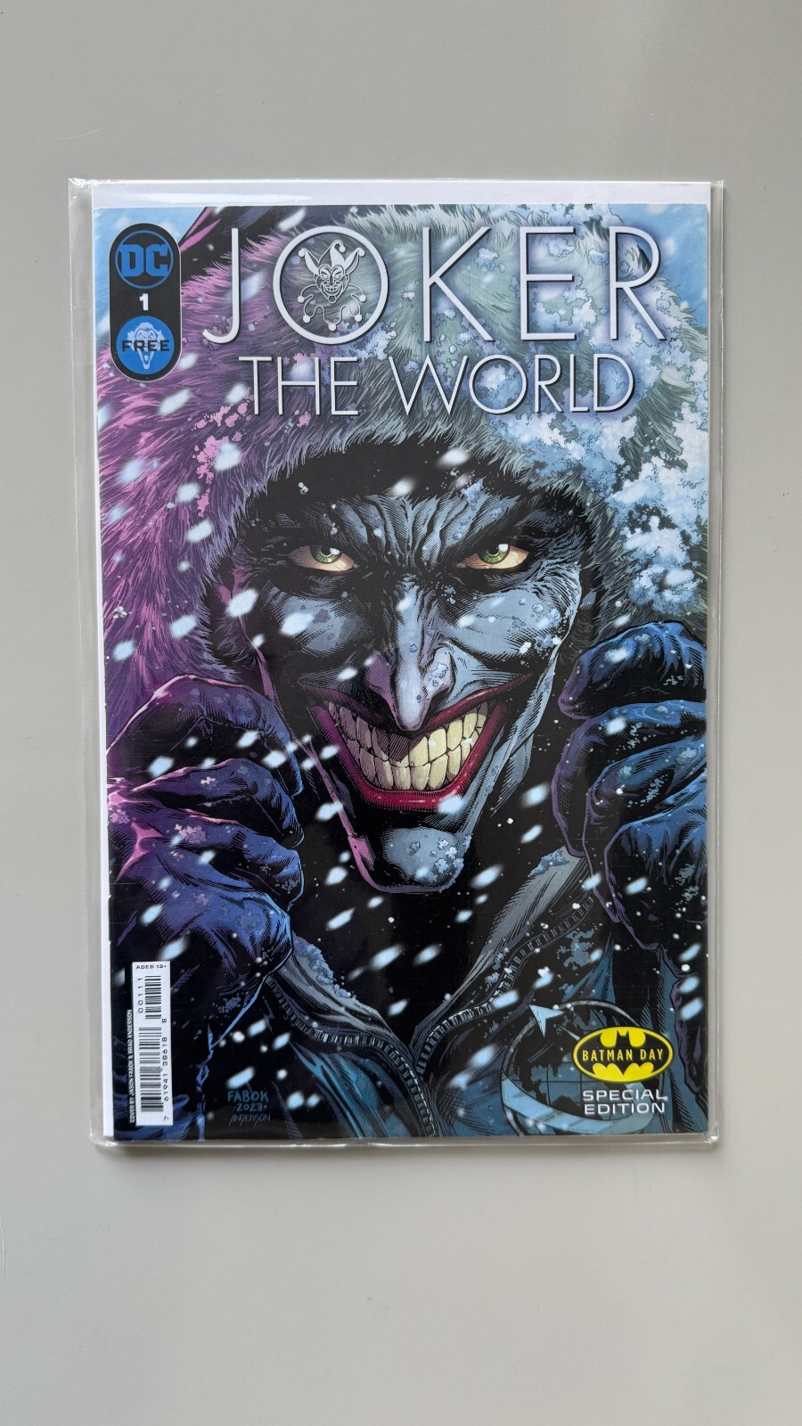 DC Comics JOKER THE WORLD BATMAN DAY SPECIAL EDITION COMIC 2024