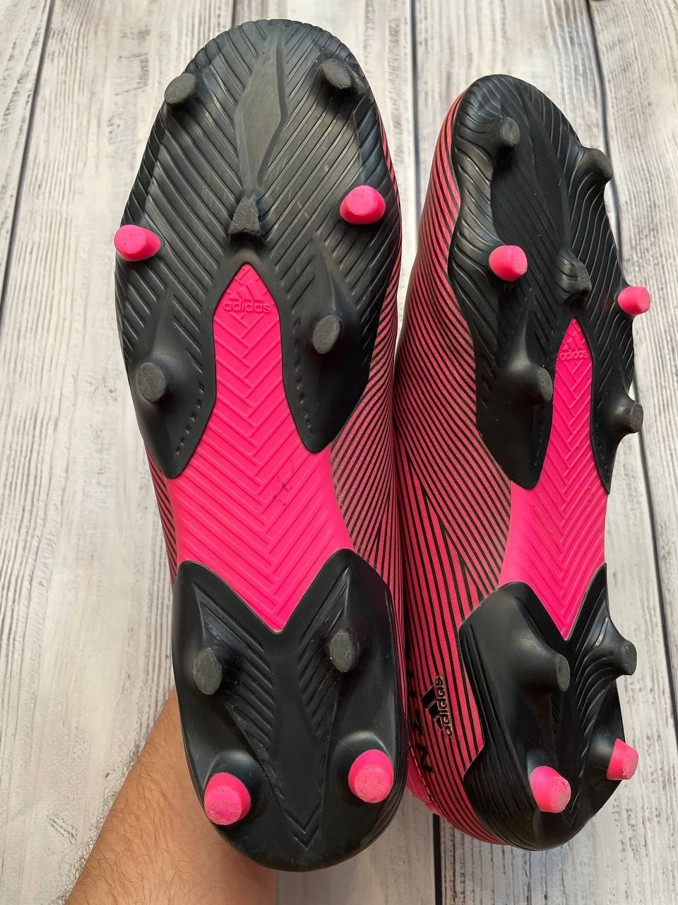 Soccer Football Cleats Adidas Nemezis 19.1 FG US 9 1/2 UK 9
