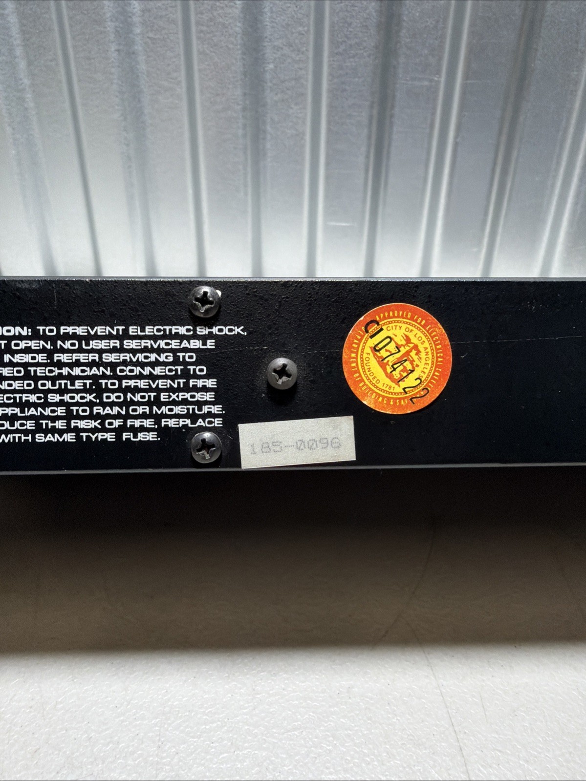 Ashly CG85 Gates Compressor/Limiter Made In USA - Working!