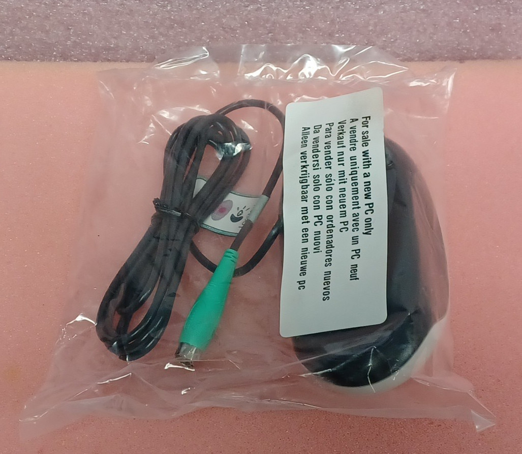 Logitech PS/2 Wired Optical Wheel Mouse M-SBF96 Gray PS2 Mouse (NEW)