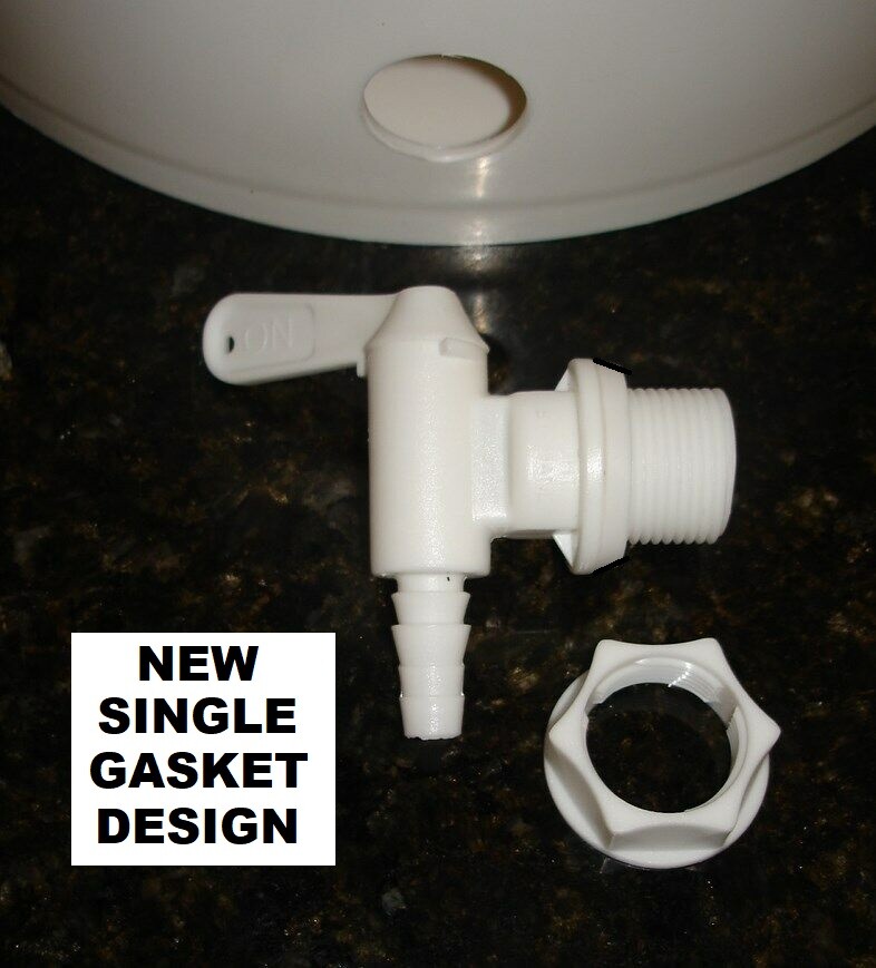 SPIGOT FAST FILLER SPOUT for 1" DRILLED BOTTLING BUCKET OR CARBOY VINTAGE SHOP