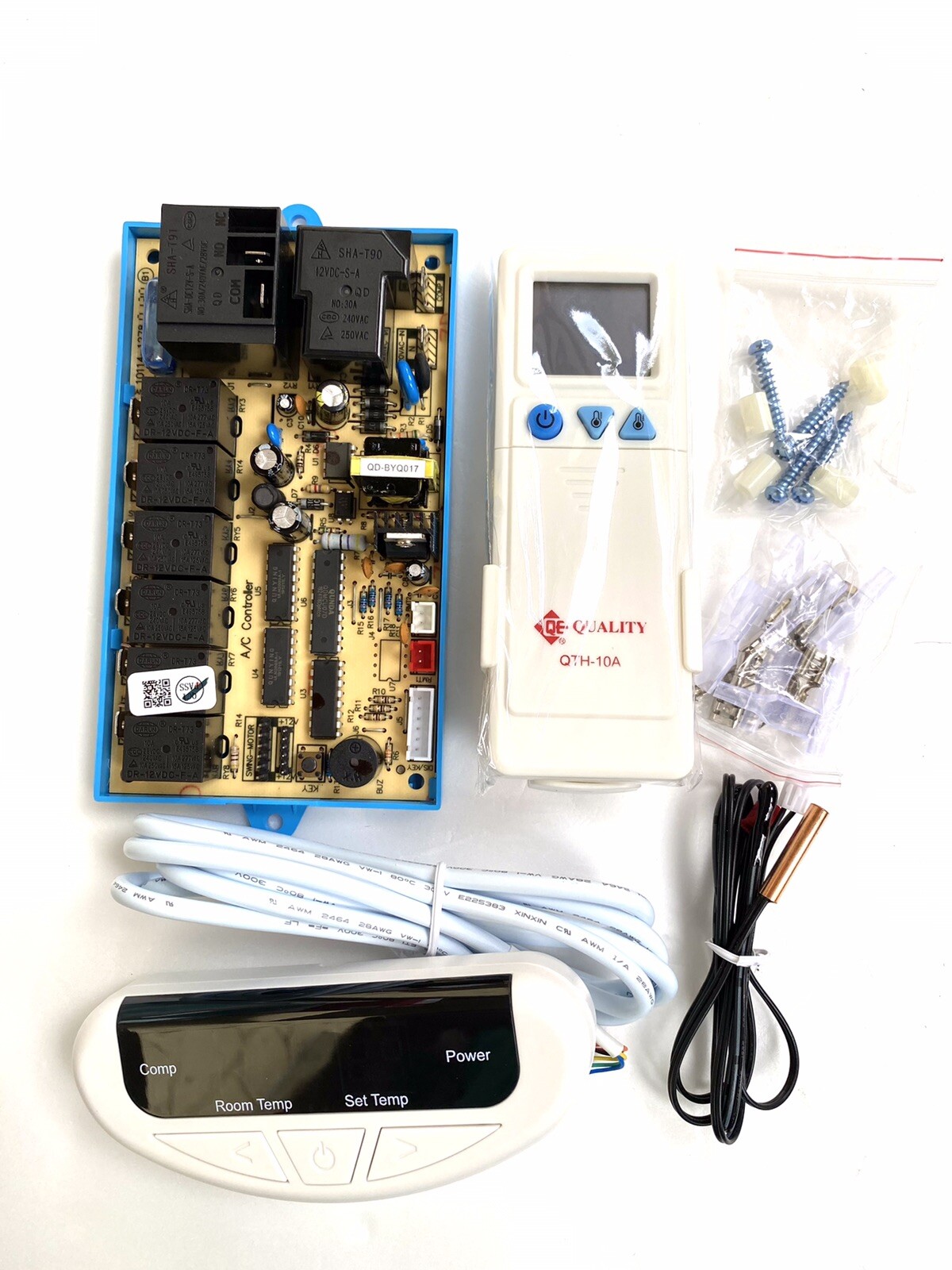 Universal AC Control System With Remote,Transform & Sensor For Mini-Split System