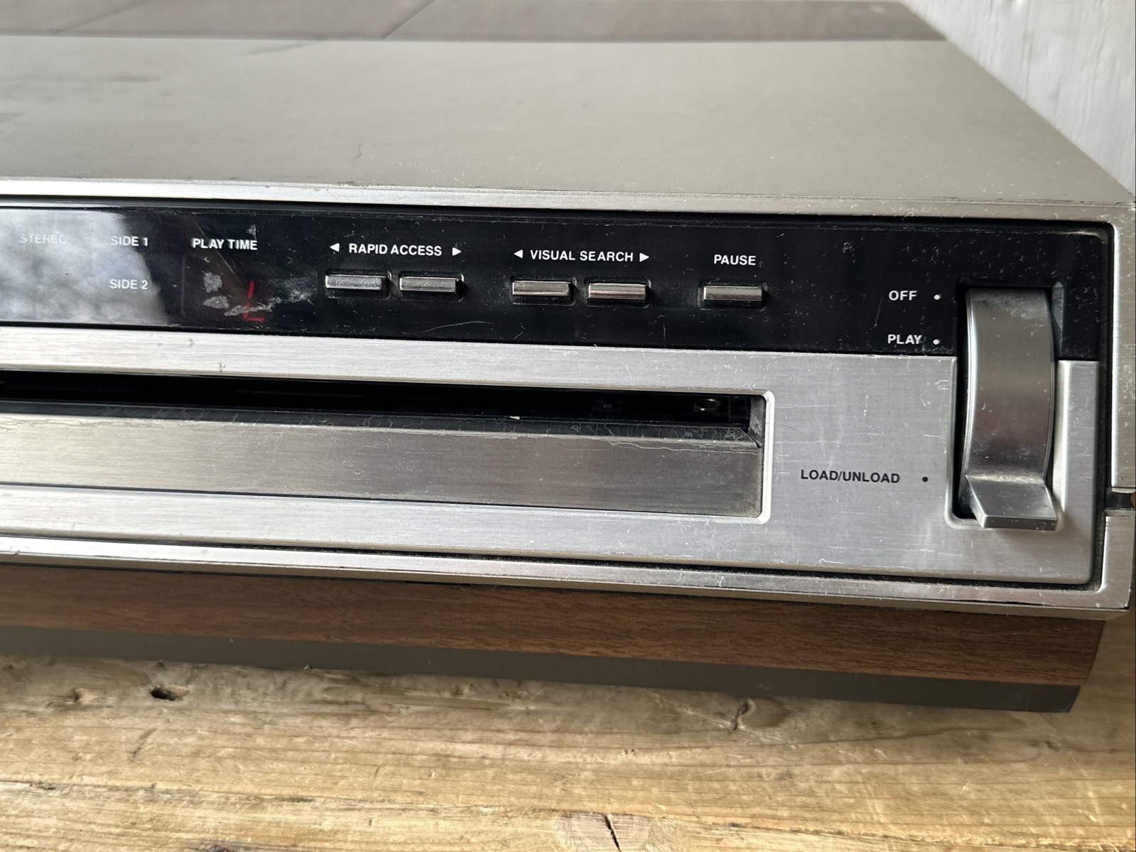 RCA SelectaVision Video Disc SGT 200 Player & Discs