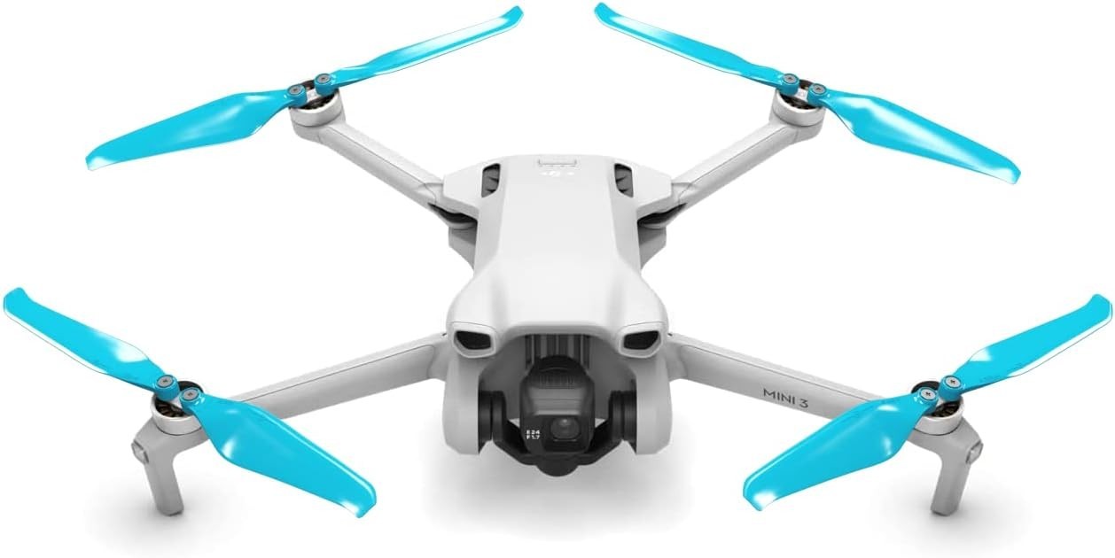 Stealth Blue Propellers for DJI Mini 3 & Lito 1/X1 - Enhanced Flight Performance