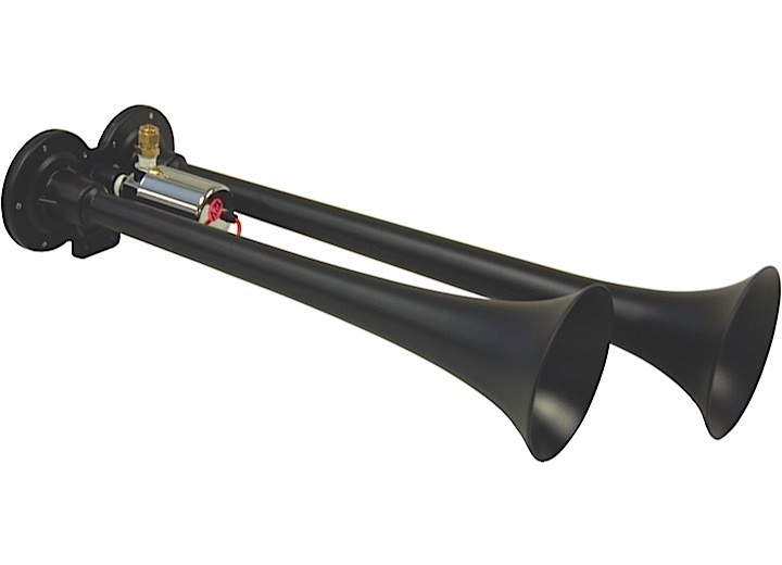 Kleinn 102-1 Black XCR 2.0 Coated Copper Dual Truck Horn All Metal