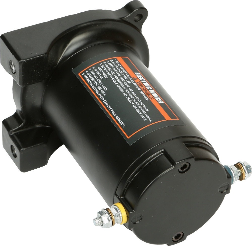 KFI Products Replacement Motor 3500LB For KFI Winches Black MOTOR-35-BL