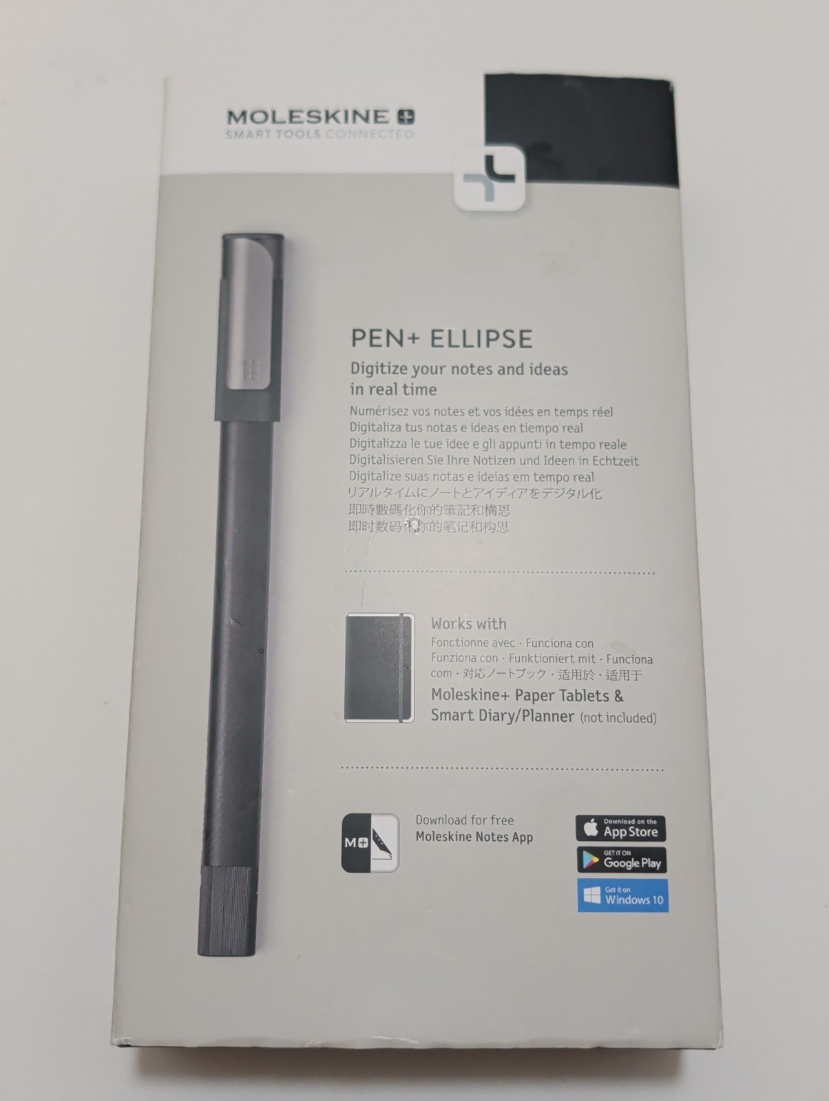 Moleskine Pen Ellipse Smart Writing Set Pen Model NWP-F70 READ DESCRIPTION
