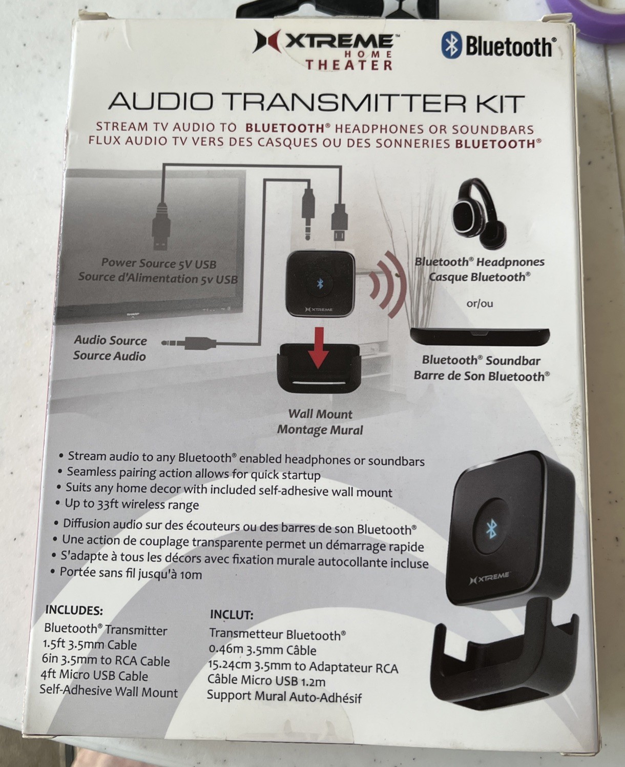 XTREME Home Theater Audio Transmitter Kit