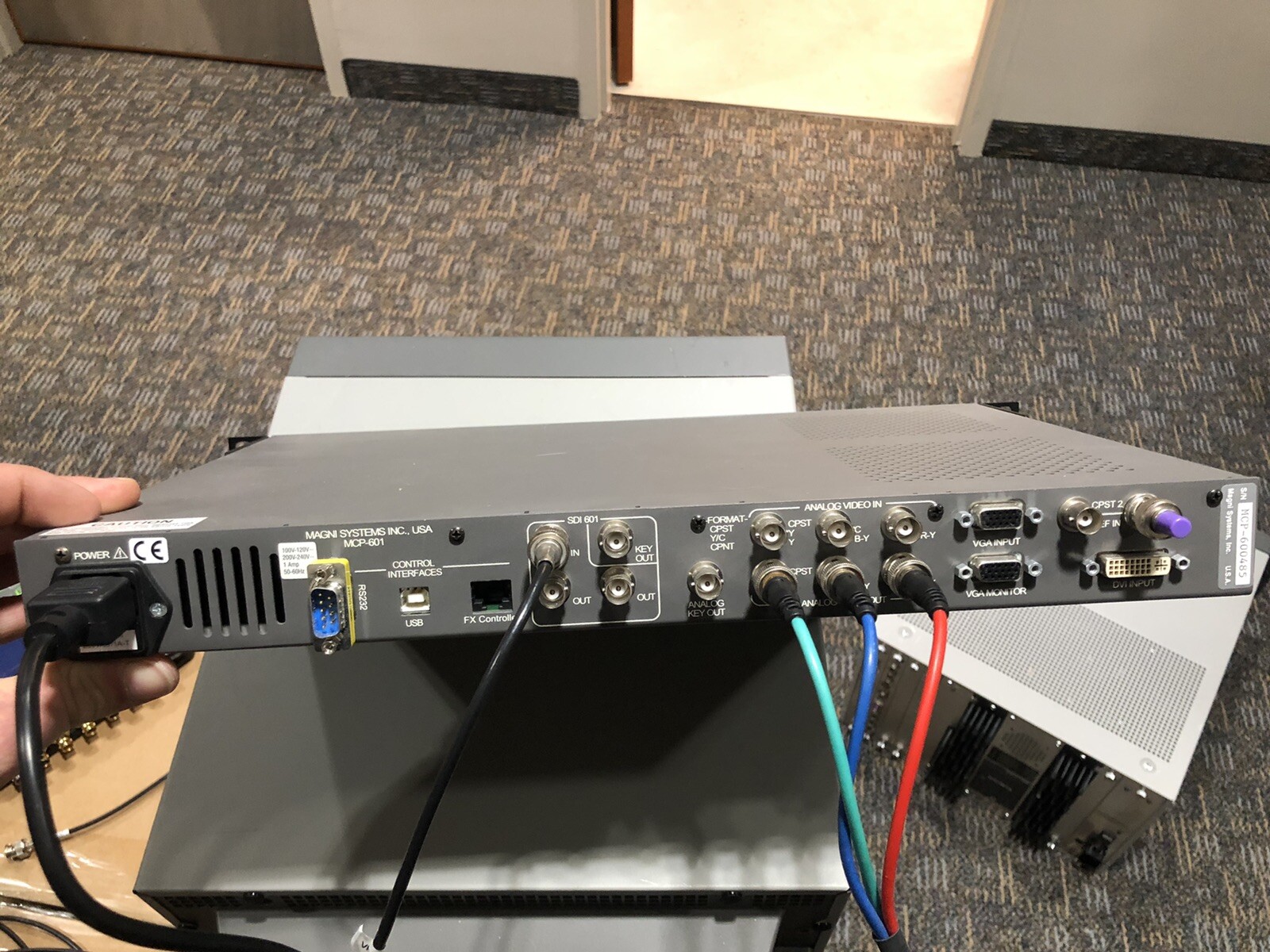 MagniCoder Premier MCP-601 DVI/VGA -To- SDI Scan Converter W/Controller