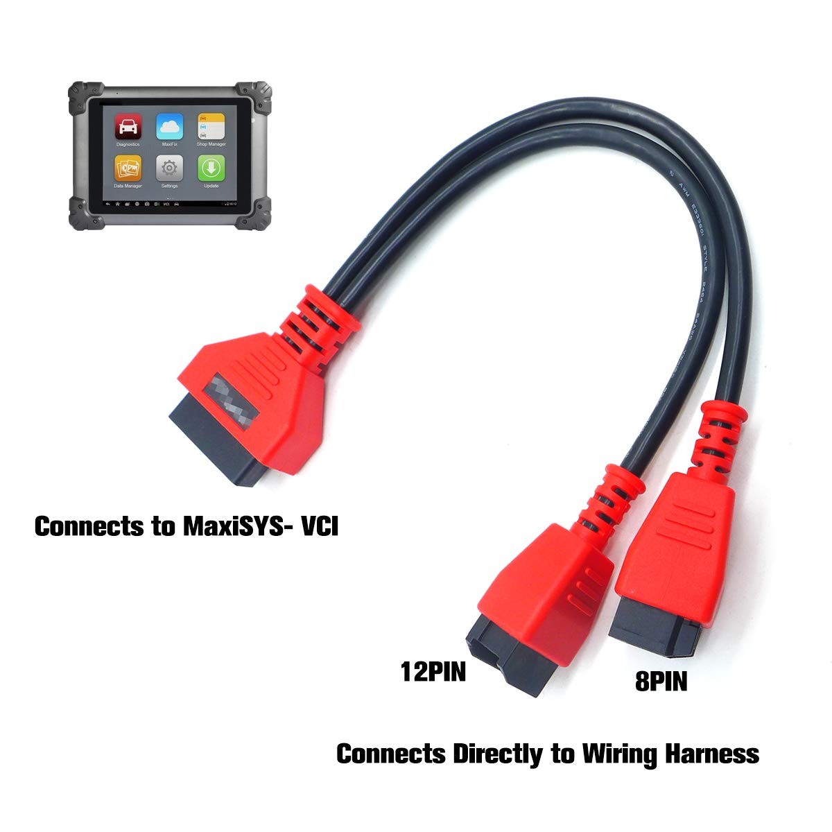 TIKSCIENCE Cable Adaptor Fits for 12+8 Programming Cable,
