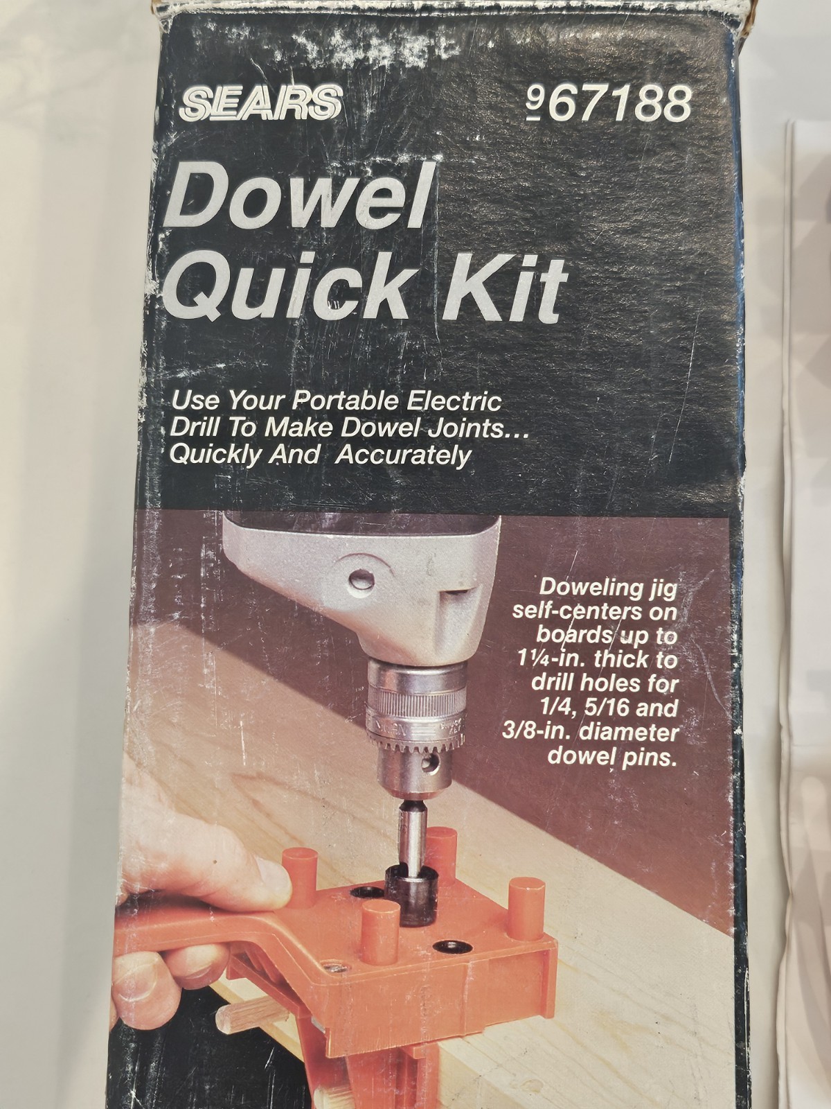 Craftsman Sears Tools Dowel Quick Kit 9-67188 Incomplete