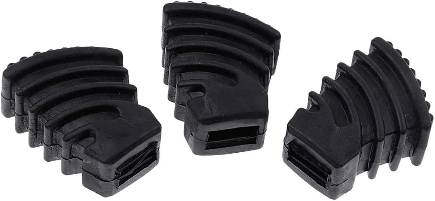 TUOREN 3/Pack Drum kit Rubber Feet Rack Stand Leg Large - A