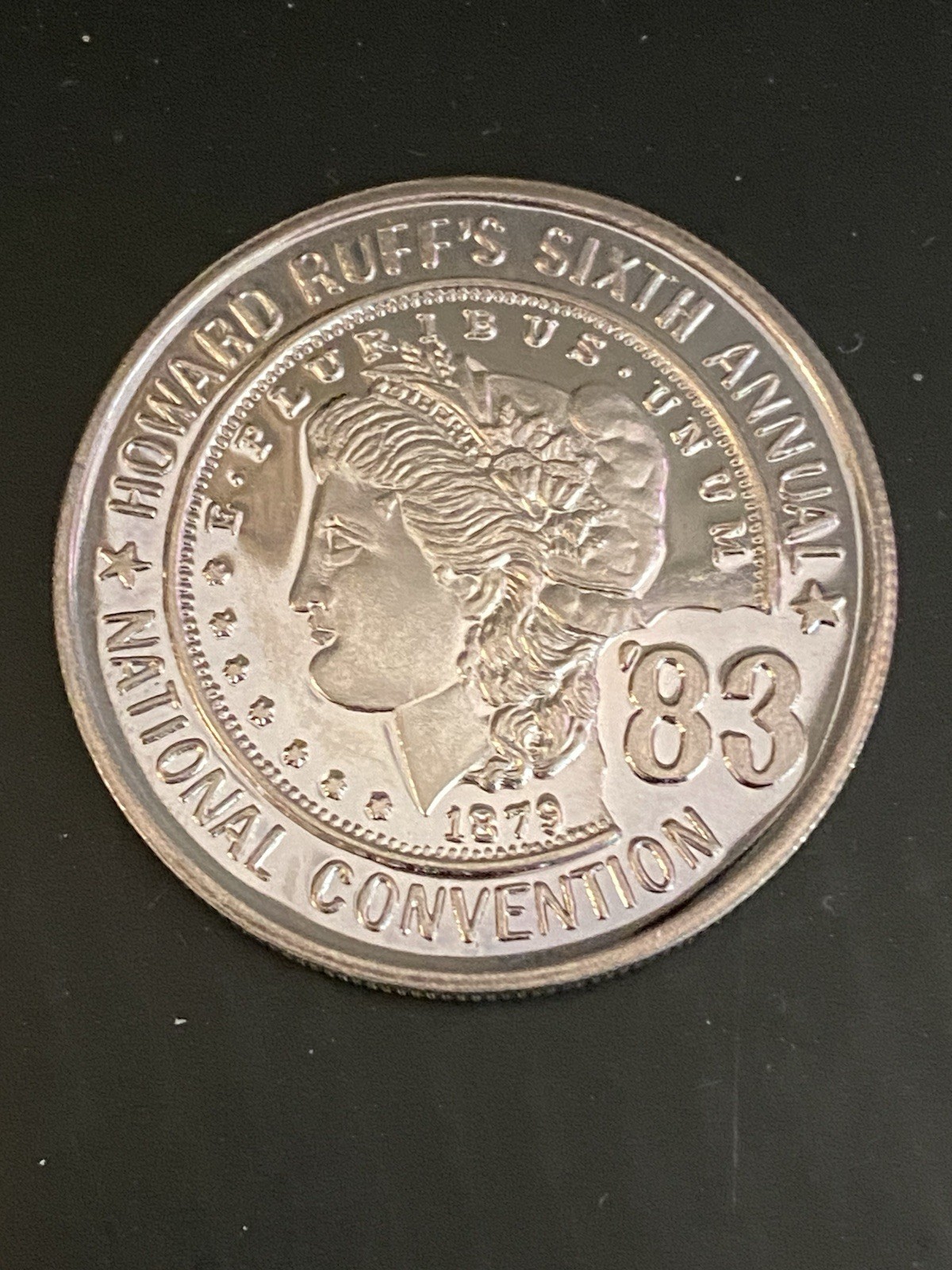 Howard Ruffs Sixth Annual National Convention Silver Coin Unit 1oz Silver Round