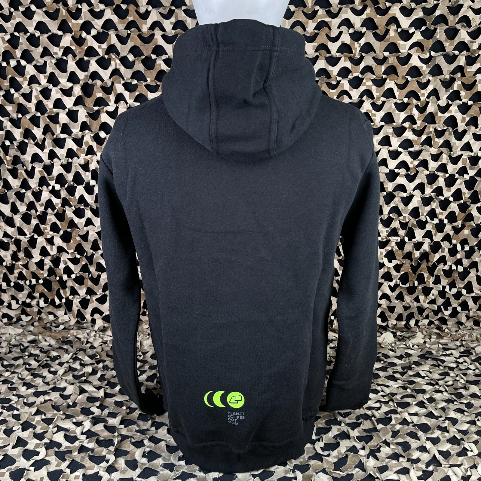 NEW Planet Eclipse Lunar Hooded Sweatshirt - Black - Large
