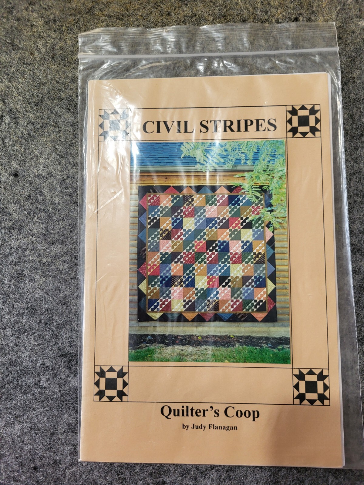 New Civil Stripes Quilt Pattern by Judy Flanagan Quilter Coop