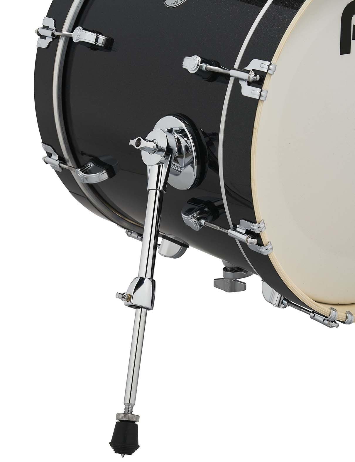 PDP New Yorker 4-piece Shell Pack - Black Onyx Sparkle