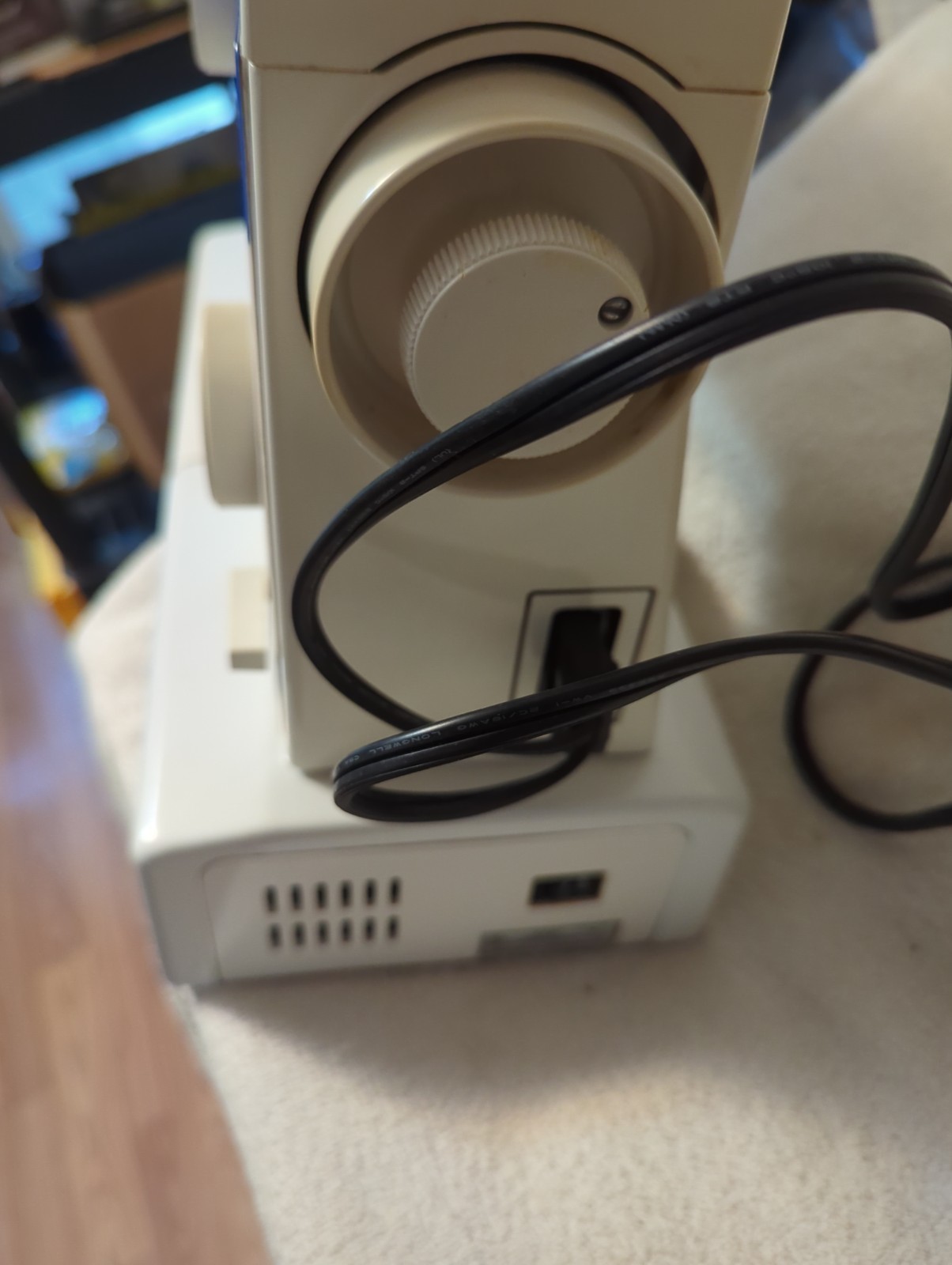 White heavy duty sewing machine, Model NO: 1766 Pre-owned Tested