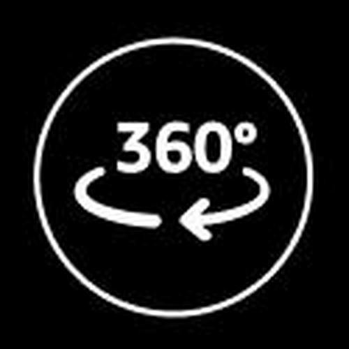 Rotating Pomodoro Timer 5, 25, 10 50 Minutes Preset, Desk Productivity Flip ADHD