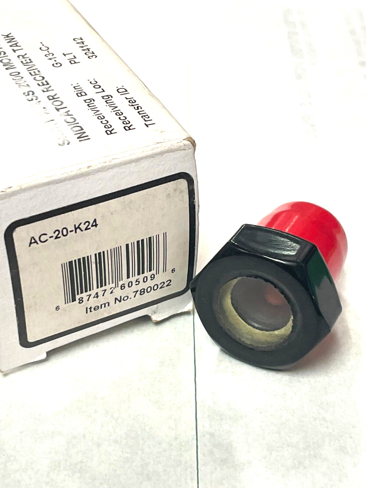 Sight Glass, Refrigeration, SPORLAN Replaceable AC -20-K24, Item# 780022