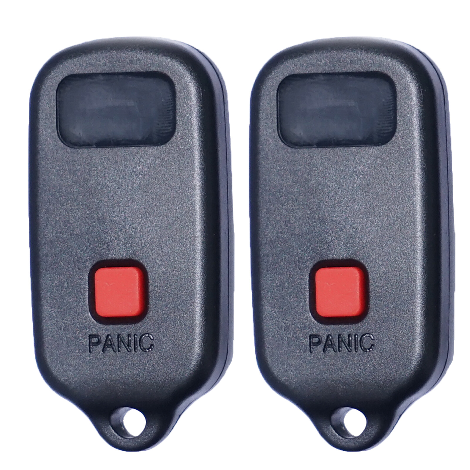 2Pcs Key Fob Shell Case For Toyota Highlander 2001 2002 2003 2004 2005 2006 2007