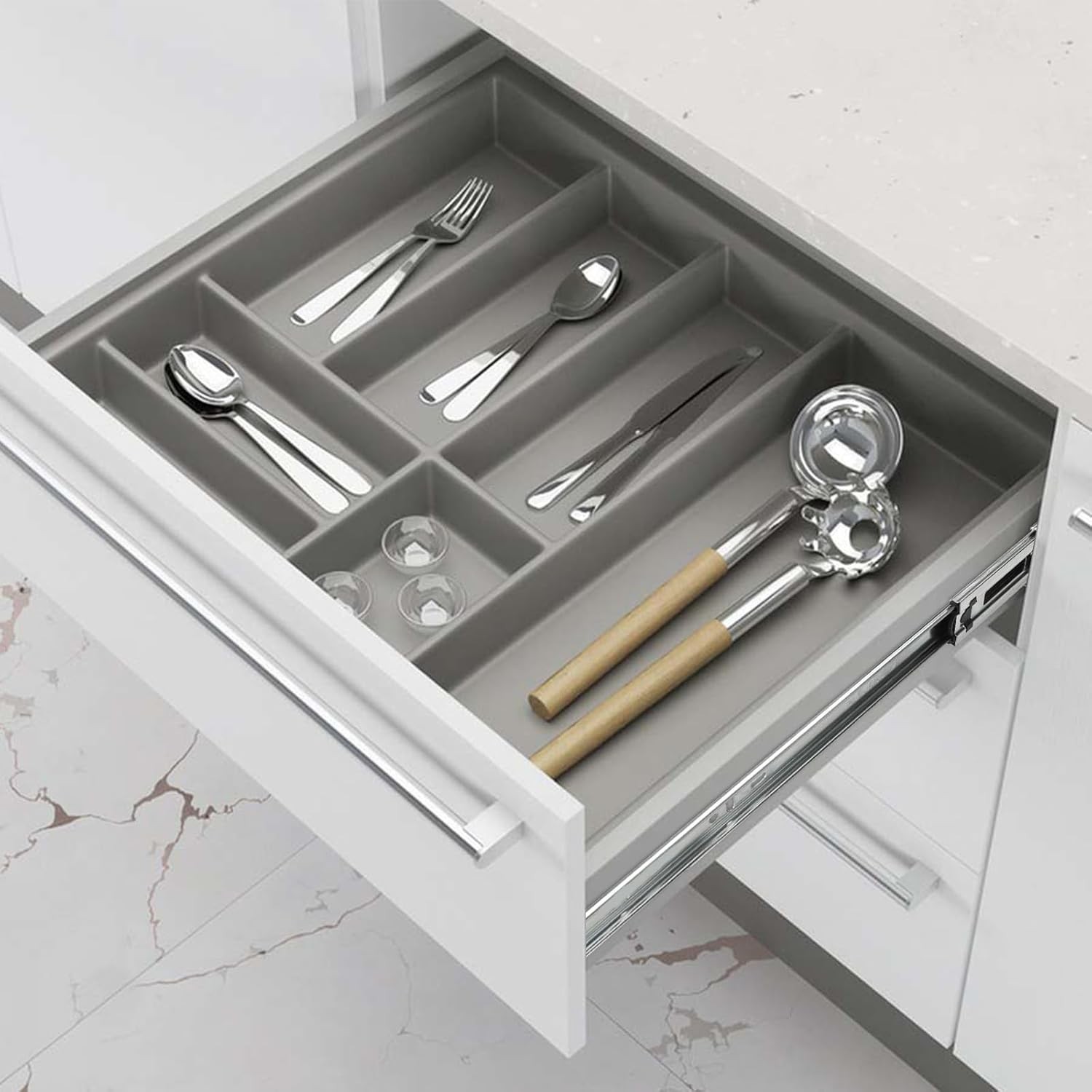 Durable Full Extension Drawer Slides 22 Inch with Quick-Release Installation