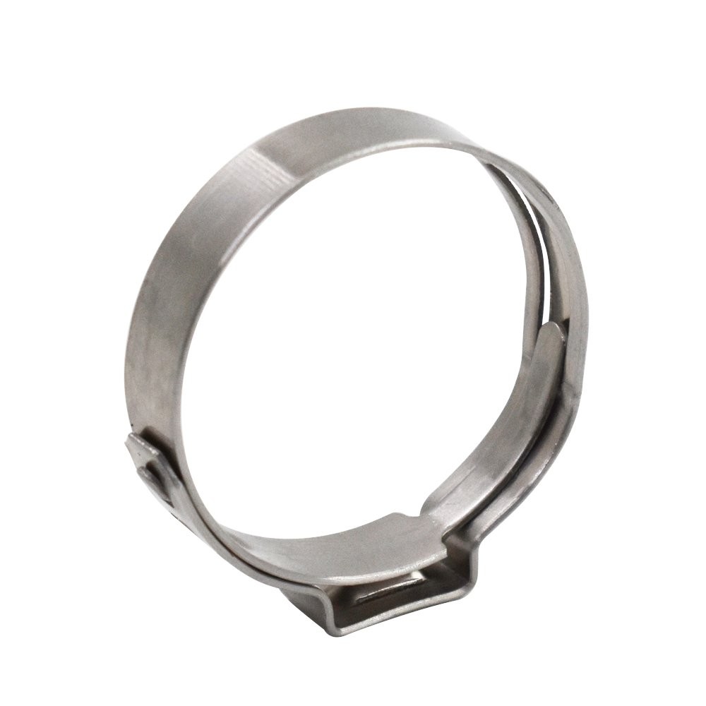 1" Stainless Steel Clamp Cinch Ring Crimp Pinch Fitting Tubing NEW 100 Pcs