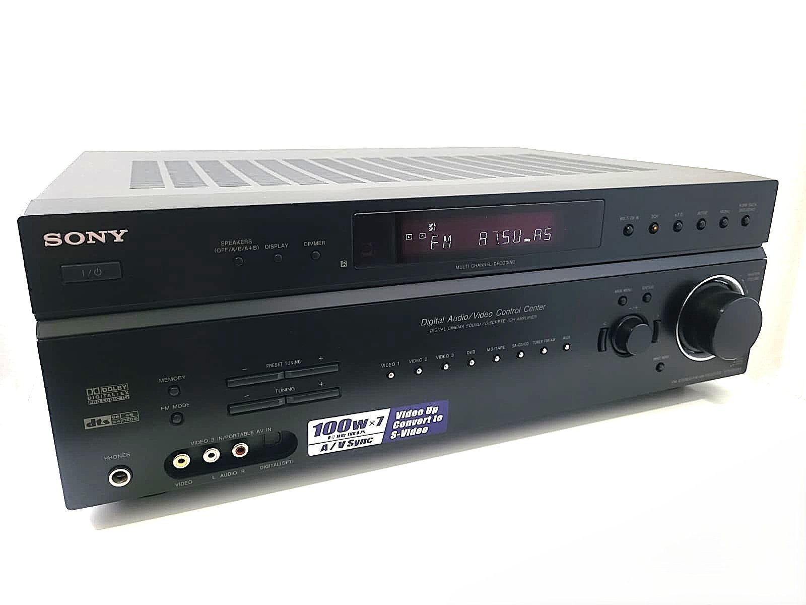 Sony STR-DE698 Stereo Receiver 7.1 Ch HiFi 700 Watts Optical DTS Dolby TESTED