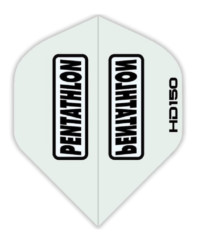 PENTATHLON CLEAR HD150 Standard Dart Flights - 150 Micron - 5 sets 15 flights