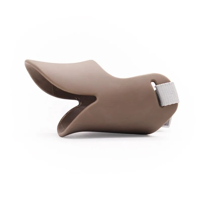 Adjustable Silicone Dog Duck Muzzle Anti-bite Stop Barking Pet Accessory Safe Fo