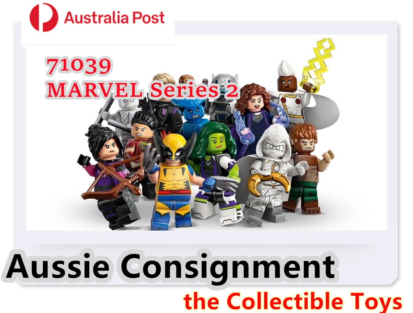 LEGO Minifigures 71039 MARVEL Series 2 Pick Character Full set  Complete