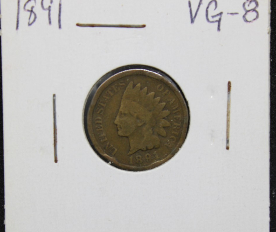 1891 Indian Head Cent (#4)