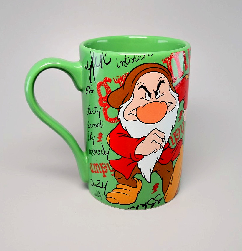 Disney Grumpy Large Mug  Green  Grumpy