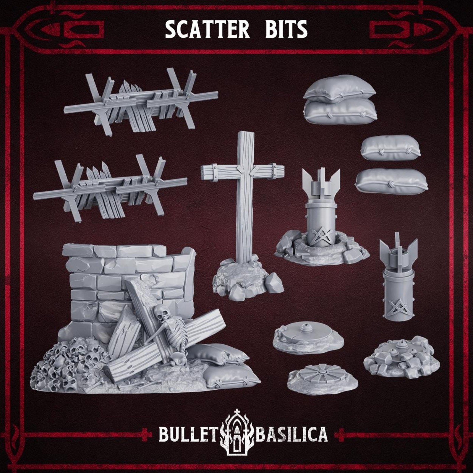 Trenchfield Scatter Bits (Covers, Mines & Bombs)