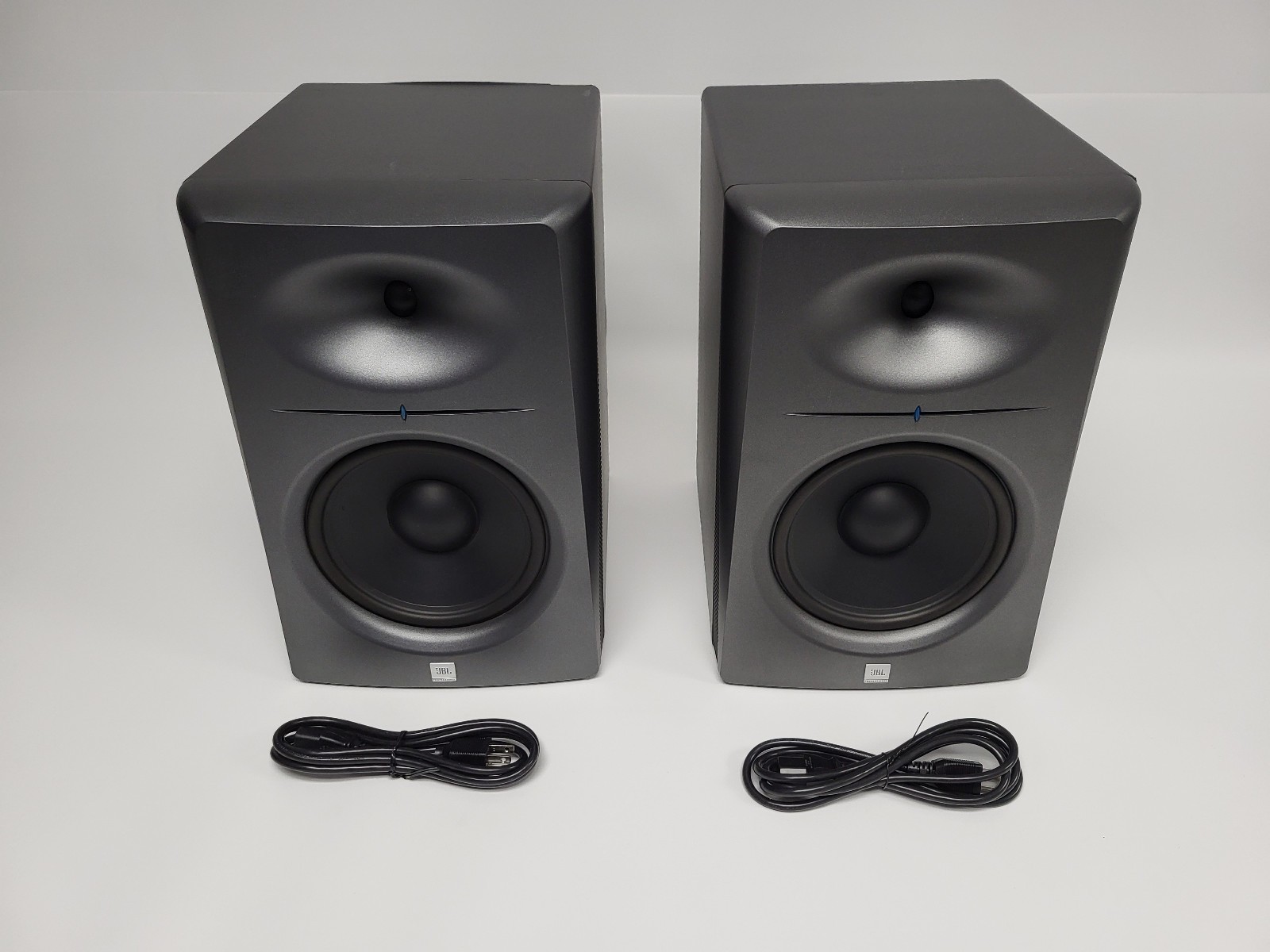 Set of 2 JBL LSR2328P Two-Way 8" Bi-Amplified Studio Monitor Speakers