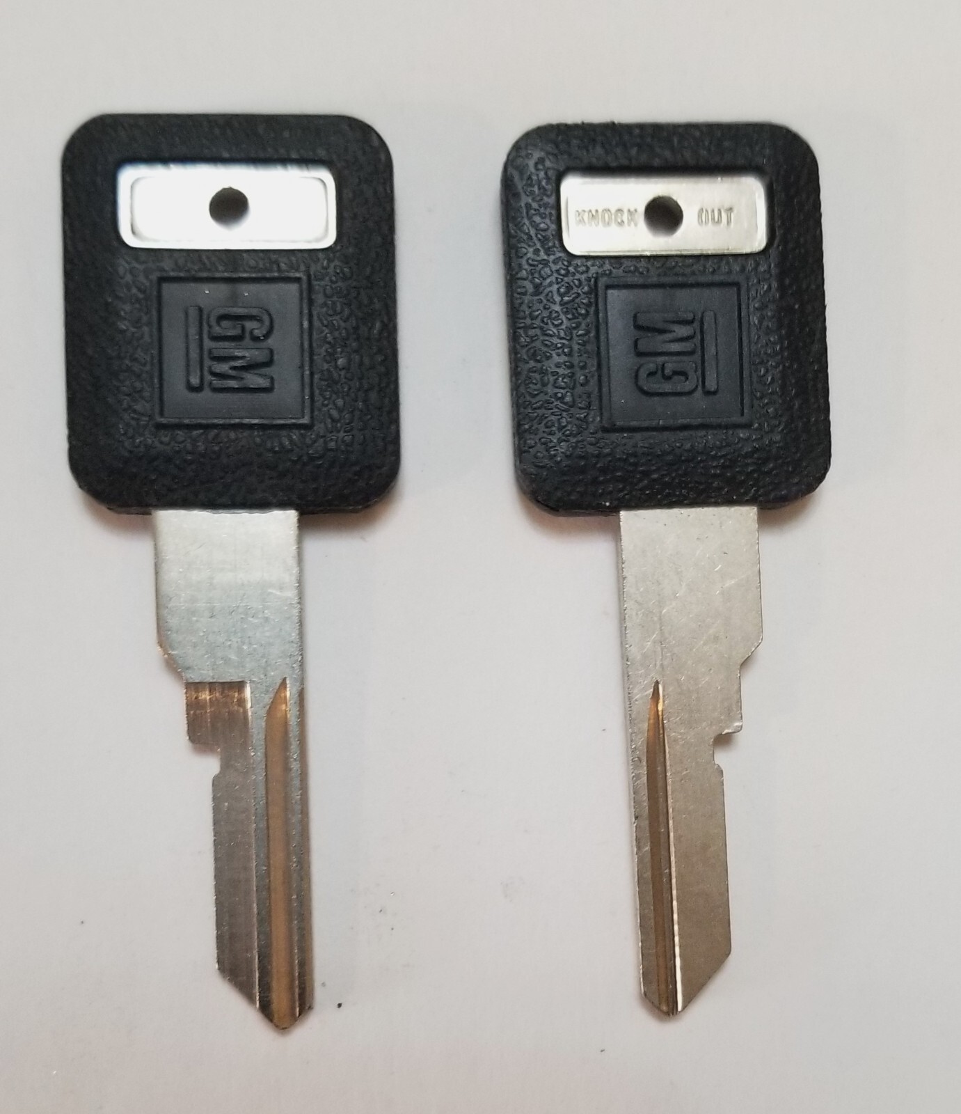 General Motors OEM GR 54C/593942, Rubberhead Key Blanks, Set of 2
