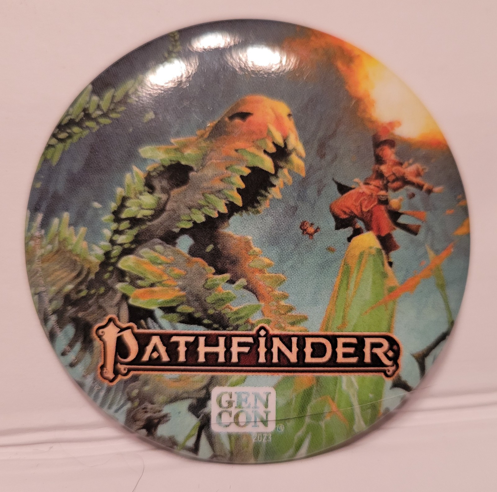 2023 GenCon Exclusive PATHFINDER Pin - New 2.25"