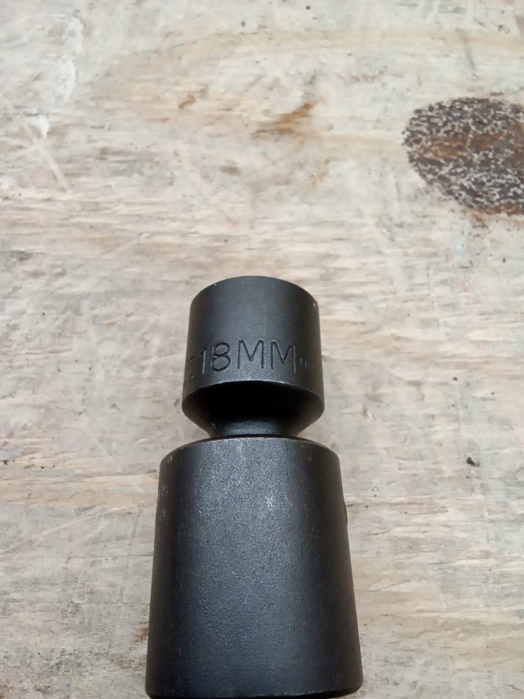 PROTO J74418MP Impct Skt,Steel,Blk Oxd,18 mm 4HVE1