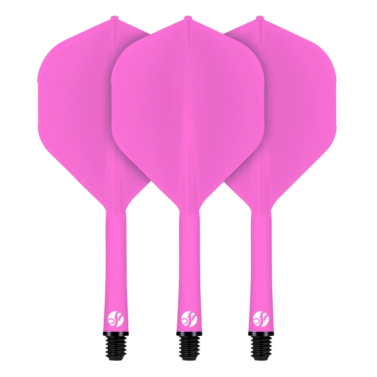 PINK INTERMEDIATE SHOT FLIGHT DECK 1 PIECE SHAFT & FLIGHT SYTEM