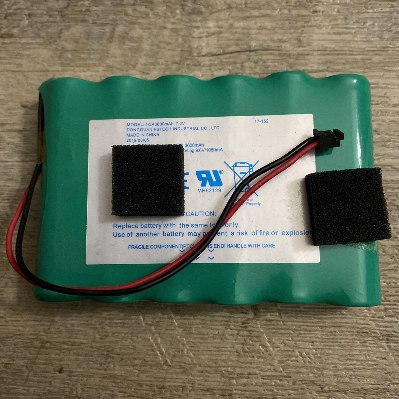 DSC 9057 BATTERY for ADT Alarm Panel 6PH-H-4/3A3600-S-D22 7.2 V 3600mAh
