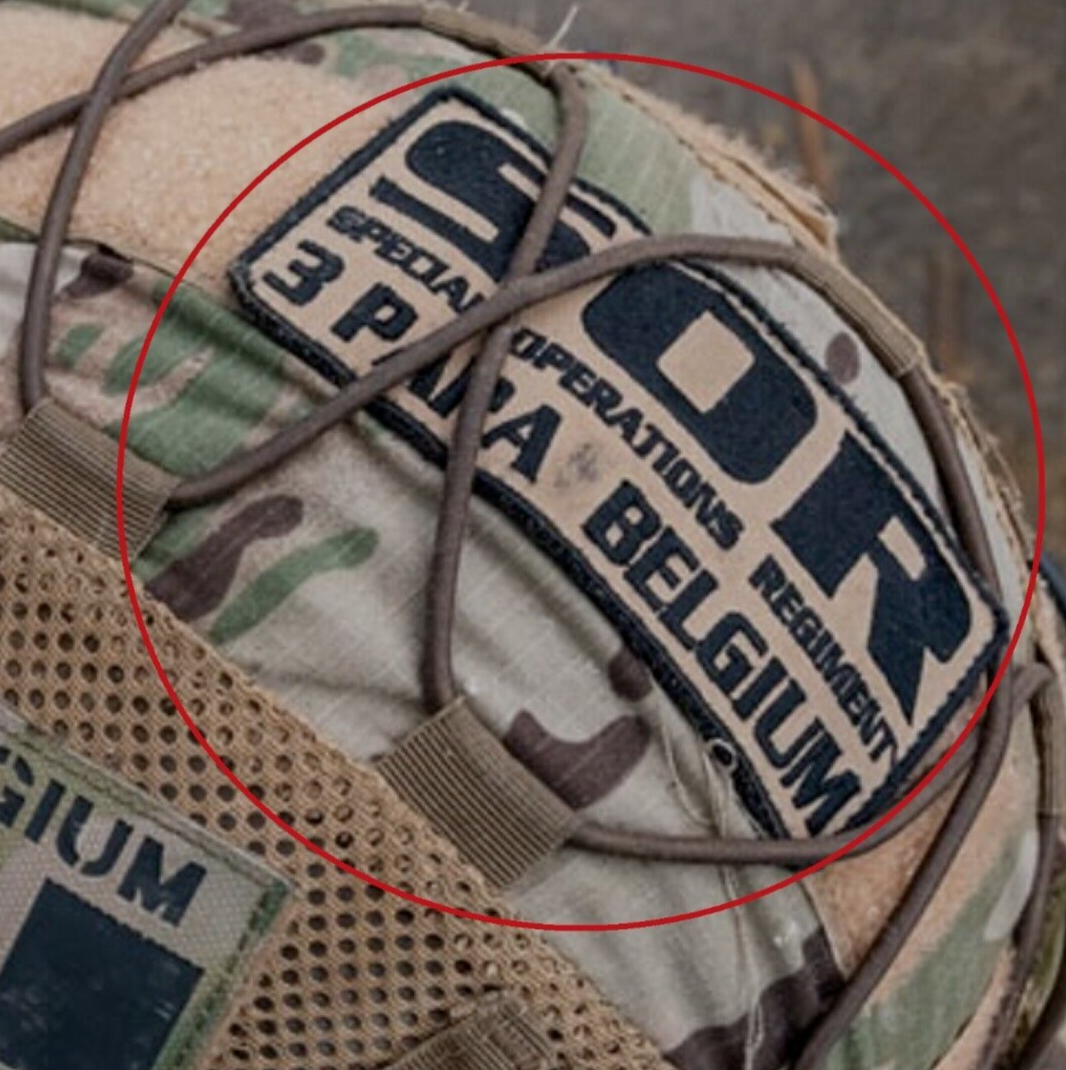 BELGIAN SPECIAL FORCES GROUP 3 PARA SPECIAL OPERATIONS REGIMENT SOR vêlkrö PATCH