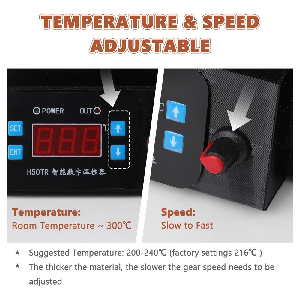 Desktop Filament Extruder 1.75mm Plastic Recycler Maker Machine for 3D Printer