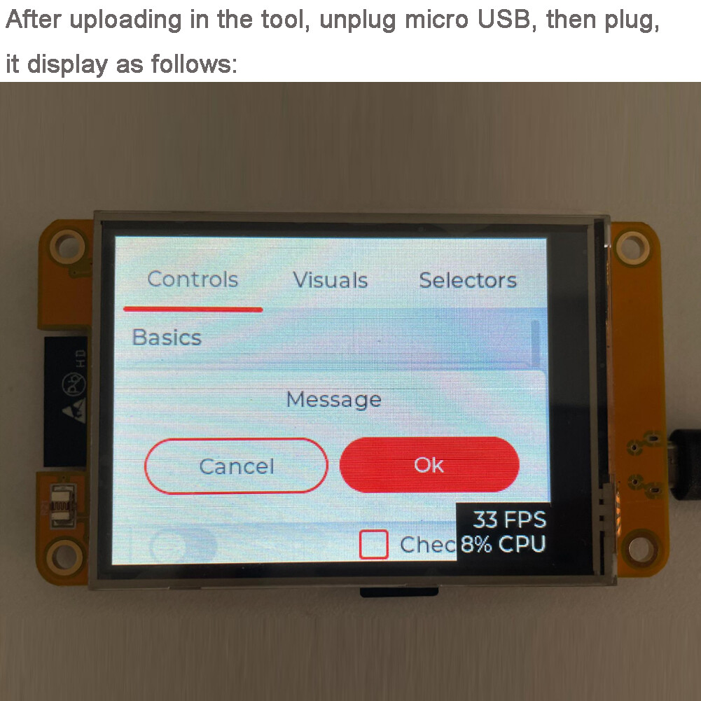 2.8" ESP32 Display ESP32-2432S028R TFT LCD ILI9341 Touchscreen + Adapter USA