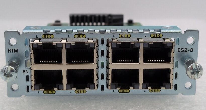 Cisco NIM-ES2-8 Gigabit Ethernet LAN Switch Network Interface Module