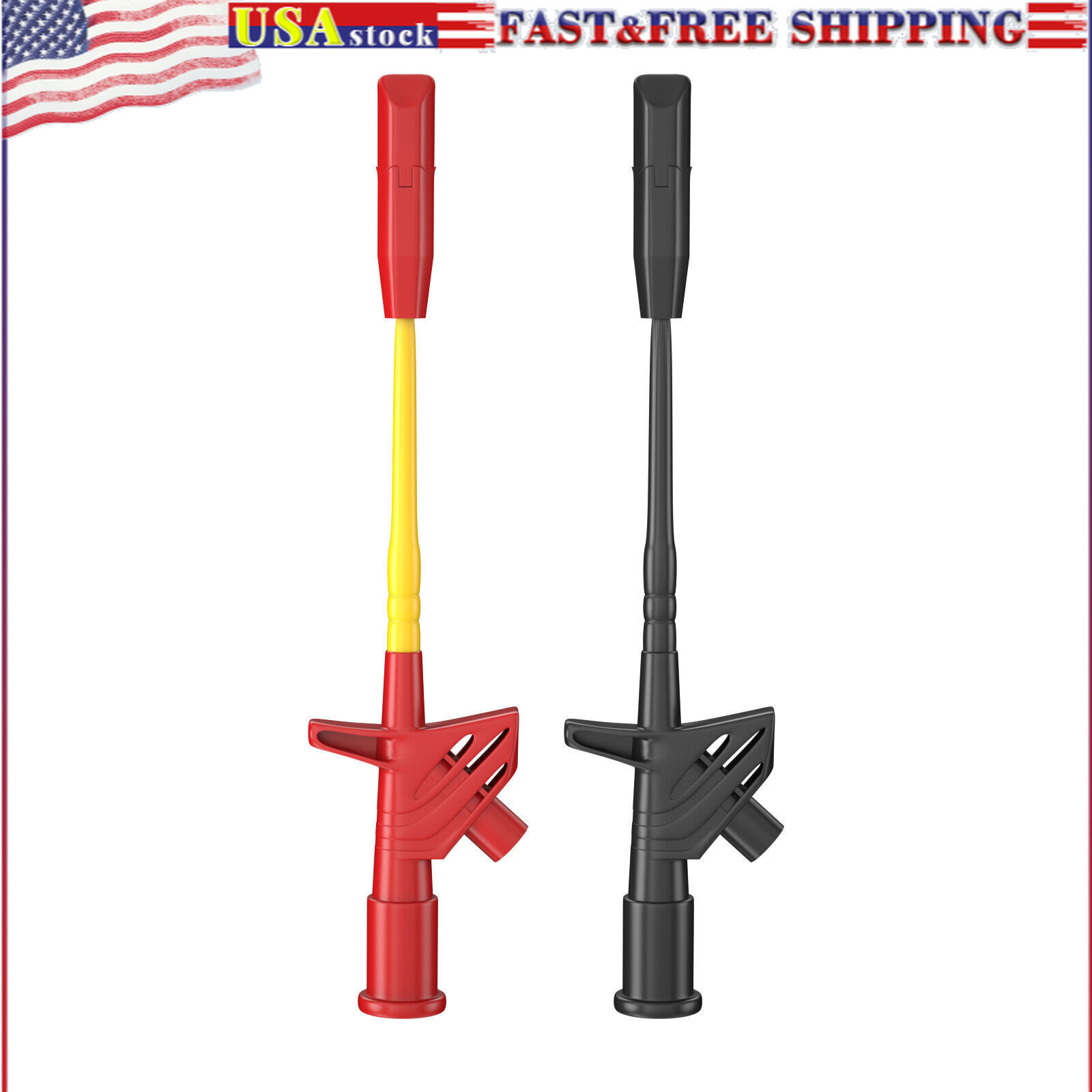 2PCS Insulation Wire Piercing Probe Heavy Duty Quick Piercing for Electrical
